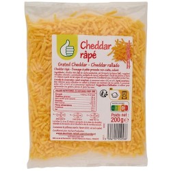 Cheddar râpé 200g