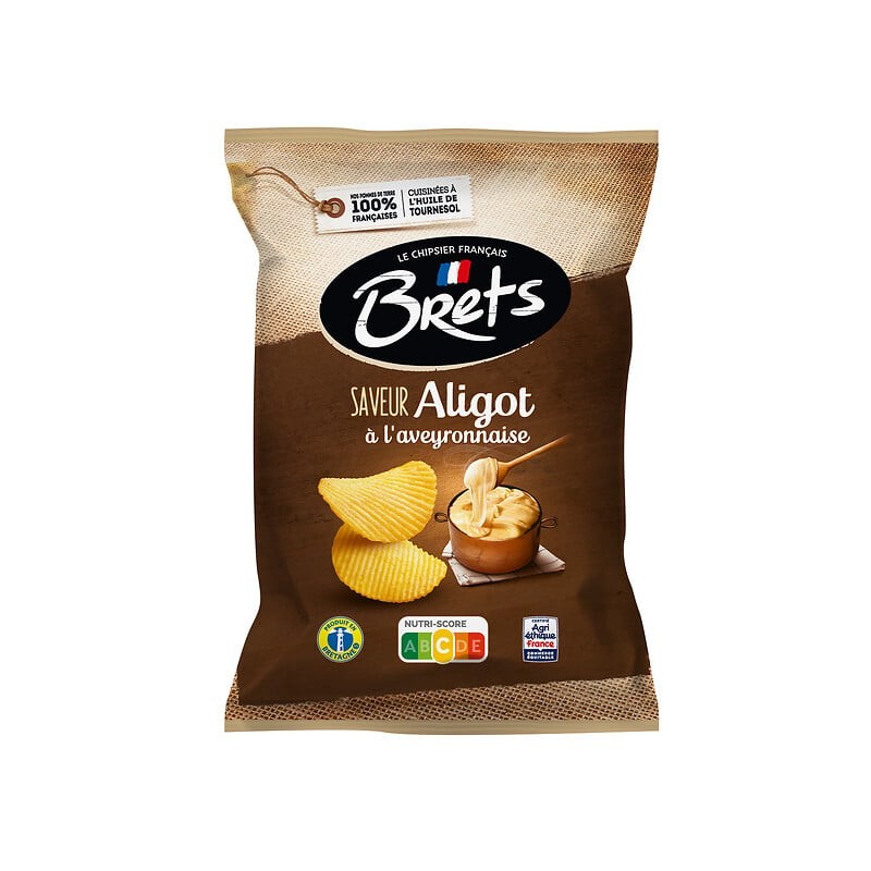 Chips ondulées saveur aligot à l'Aveyronnaise 125g