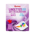 Lingettes anti-décoloration tous textiles x20