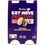 Yaourt à boire protéines 20g saveur mangue-passion 0%MG 4x190g