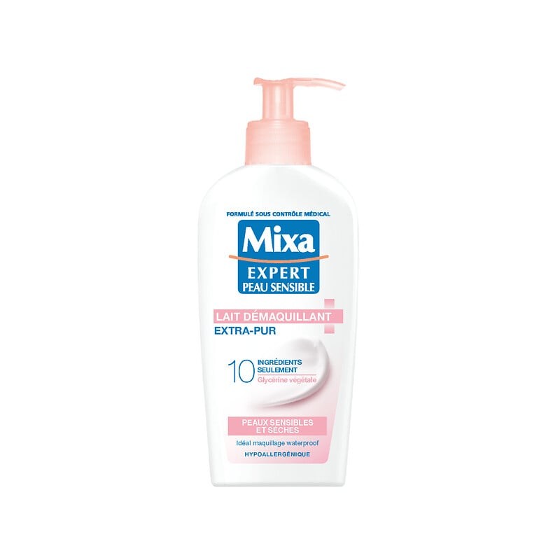 Lait démaquillant extra-pur pour peaux sensibles et sèches 200ml