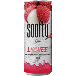 Boisson pétillante au litchi 33cl