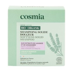 Shampoing solide douceur lavande et gingembre 85g