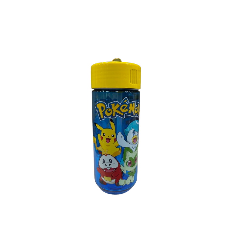 Gourde plastique avec paille 45cl