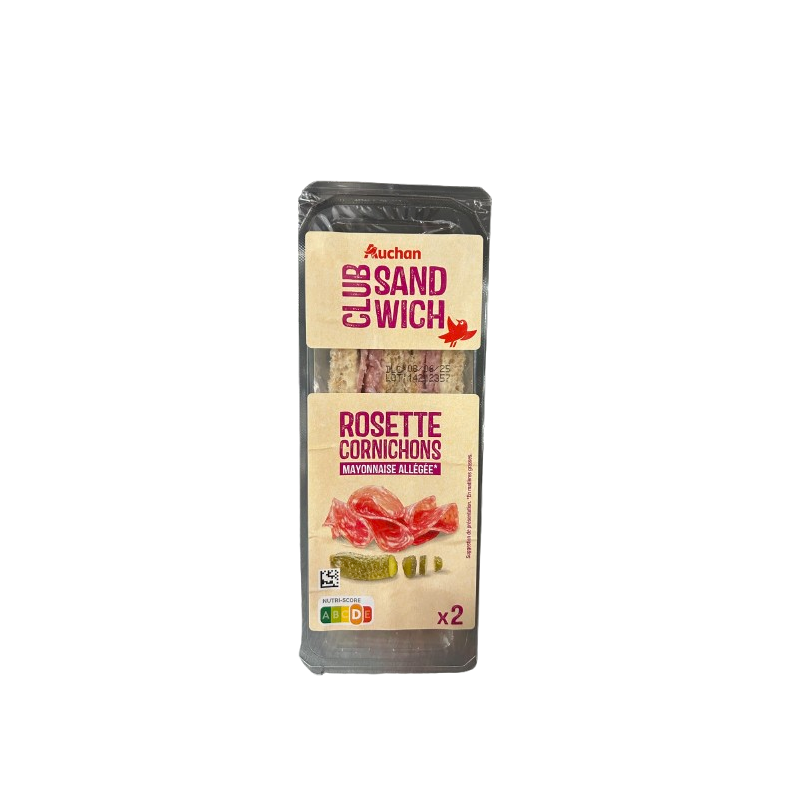 Sandwich rosette cornichons mayonnaise allégée 125g
