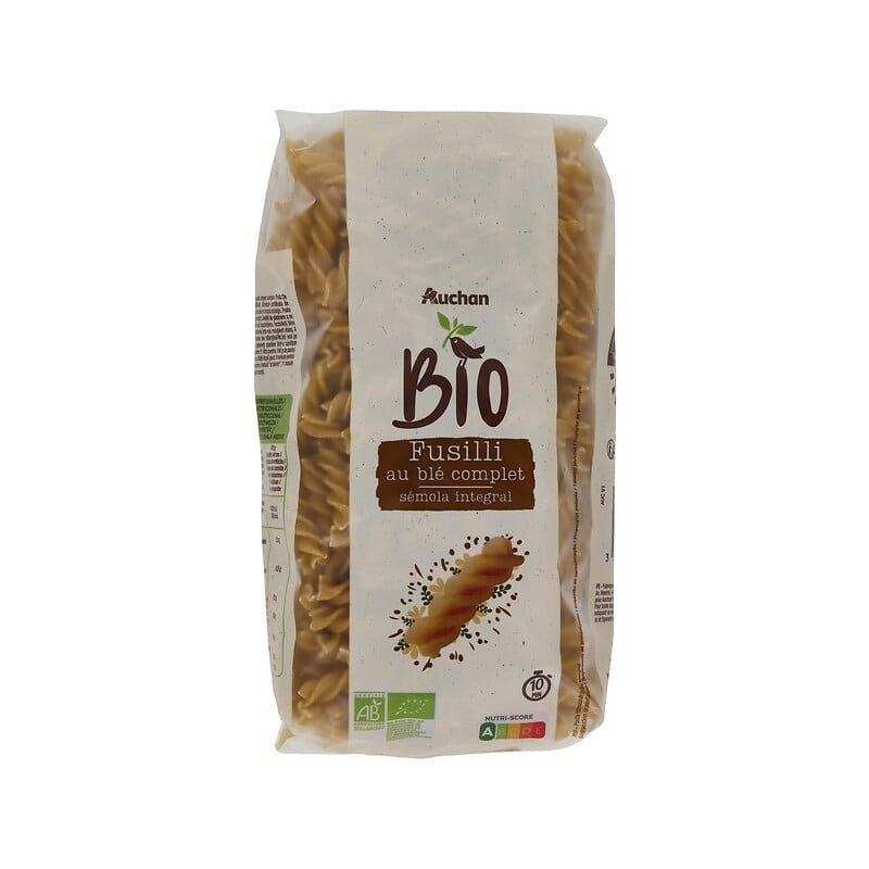 Fusillis intégrales au blé complet 500g