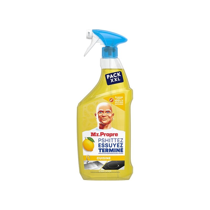 Spray cuisine système anti poussière au citron 800ml