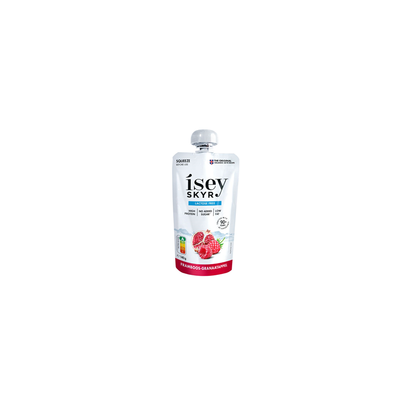 Skyr framboise grenade sans gluten sans lactose 140g