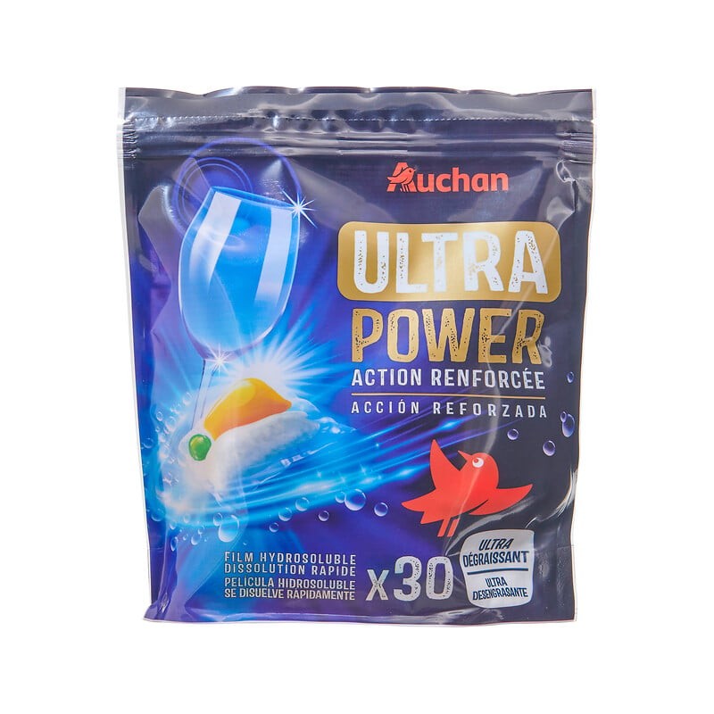 Tablettes lave-vaisselle ultra power action renforcée x30
