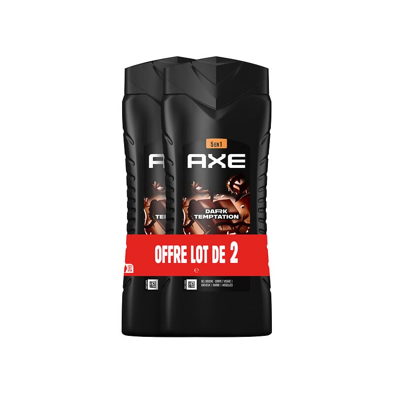 Gel Douche Homme 5en1 Dark Temptation 2x400ml