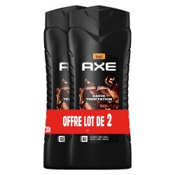 Gel Douche Homme 5en1 Dark Temptation 2x400ml