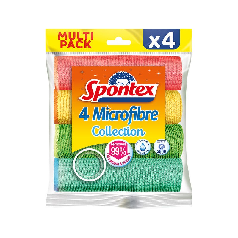 Microfibre collection x4