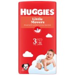 Couches little movers taille 3 4-9kg x56