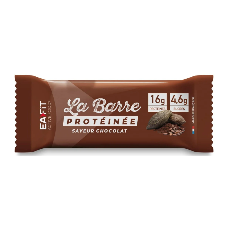 Barre protéinée saveur chocolat 46g