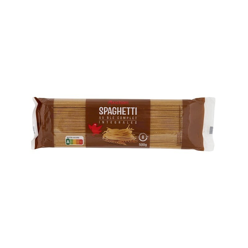 Spaghetti intégrale au blé complet 500g