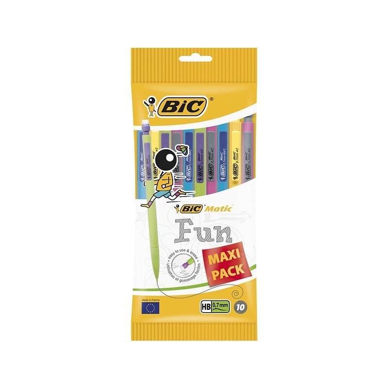 Porte-mines matic fun HB 0.7 mm x10