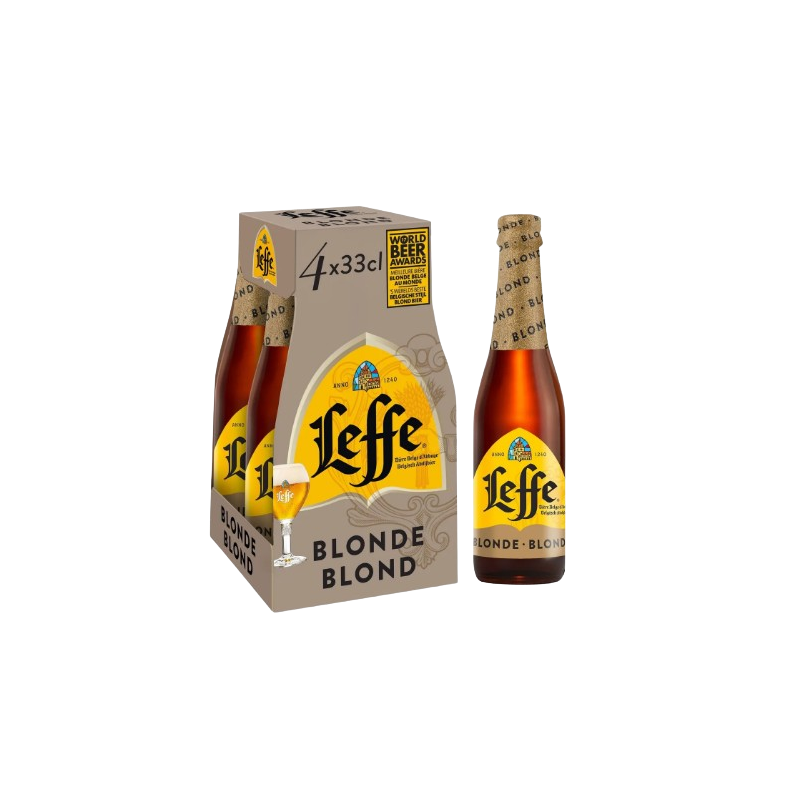 Bière blonde 6.6% 4x33cl