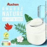 Yaourt brassé nature au lait de coco vegan 4x100g