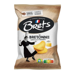 Chips saveur beurre salé 125g