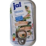 Sardines à l'huile de tournesol 125g