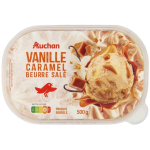 Glace vanille caramel beurre salé 500g