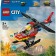 City L’hélicoptère de secours des pompiers 60411