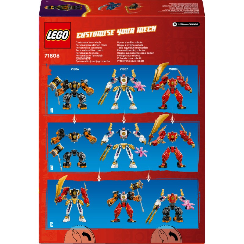 Ninjago Le robot élémentaire de la terre de Cole 71806
