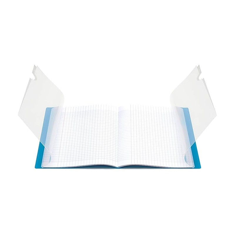 Cahier koverbook grands carreaux 21x29.7cm 96 pages blanc