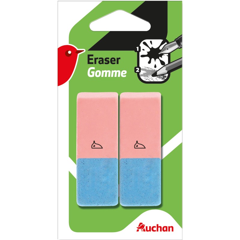Gommes 2 Usages x2