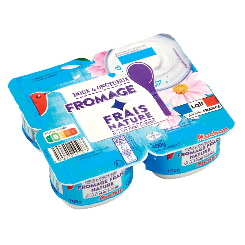 Fromage Frais 3,7%MG 4x100g