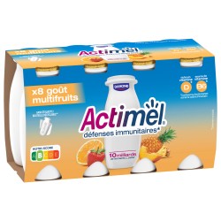 Yaourt à Boire Multifruits 8x100g