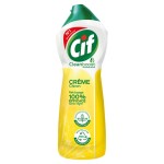 Nettoyant crème à récurer multi-usages citron 750ml