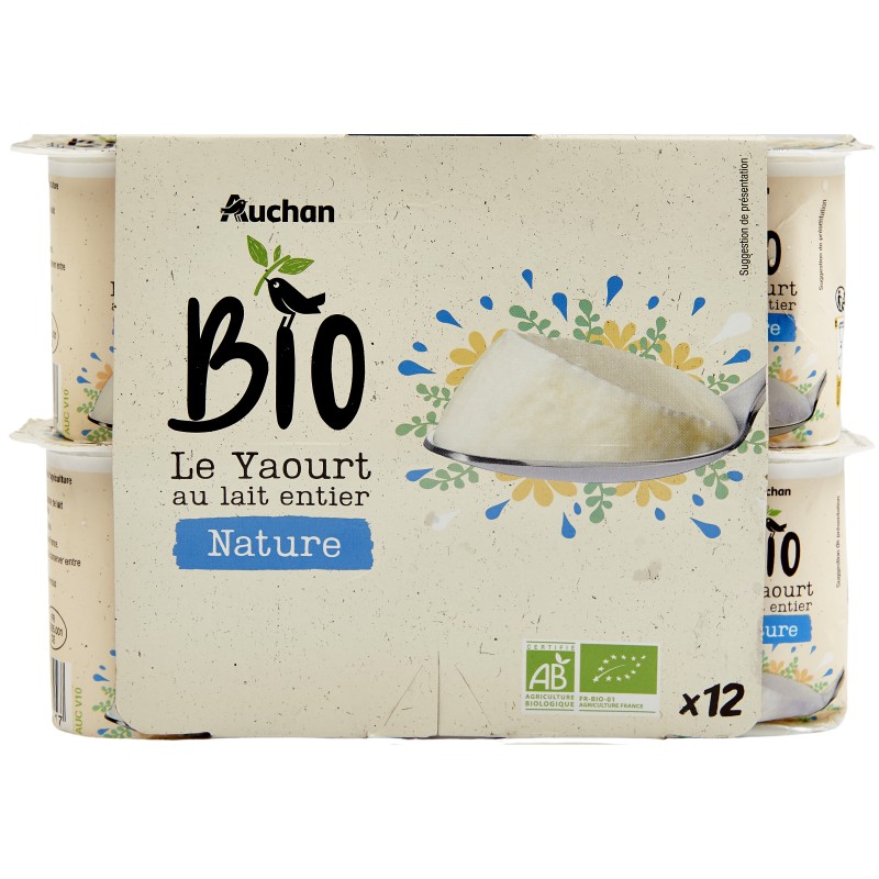 Yaourt Nature 12x125g