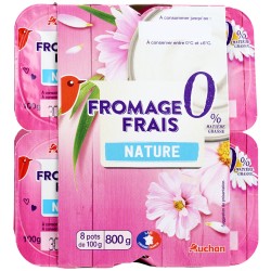 Fromage Frais 0%MG 8x100g