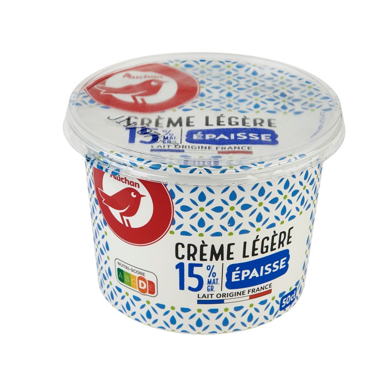 Crème Fraîche Epaisse Légère 15%MG 50cl