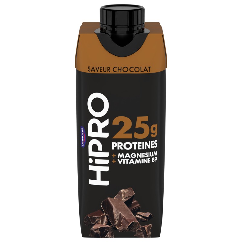 Yaourt à boire chocolat protéiné 0%MG 345g