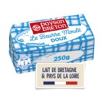 Le beurre moulé doux 82%MG 250g