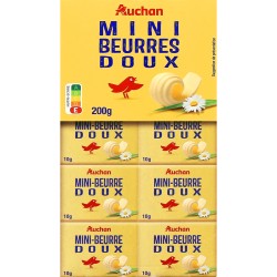 Mini beurre doux 82%MG 20x10g