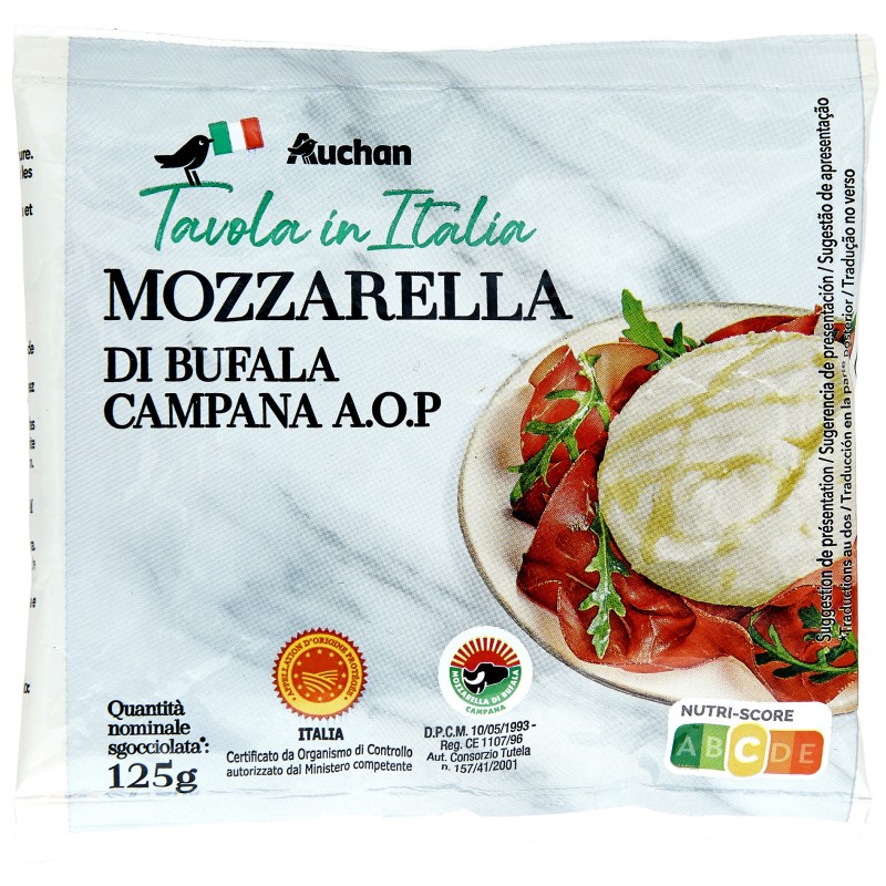 Mozzarella Di Bufala Campana AOP 125g