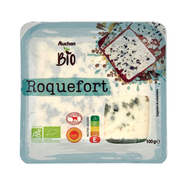 Roquefort au Lait Cru de Brebis 100g