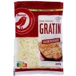 Fromage râpé spécial gratin 200g