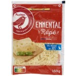 Emmental râpé sel réduit de 30% 150g