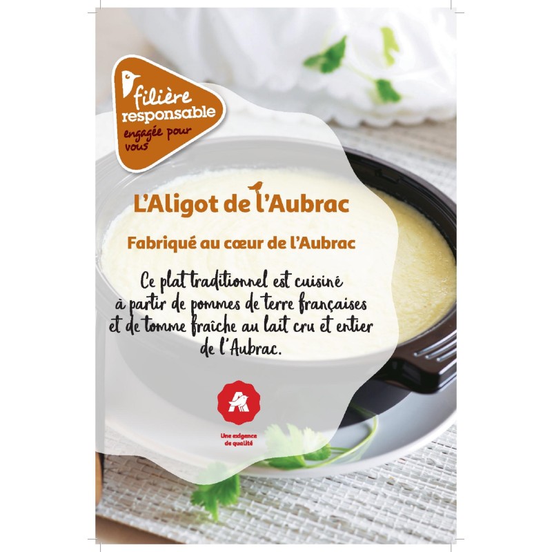 CULTIVONS LE BON Aligot de l'Aubrac 500g