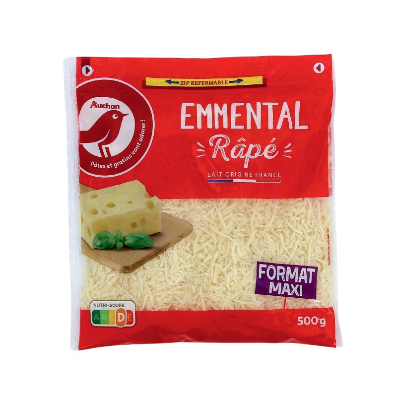 Fromage Râpé 500g