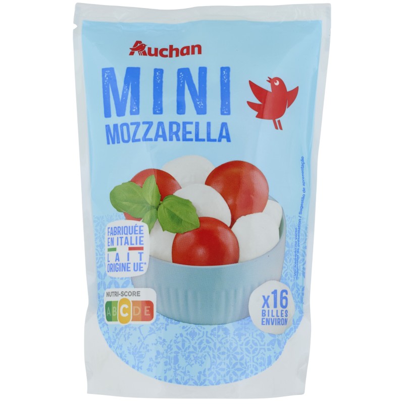 Mini mozzarella x16 150g