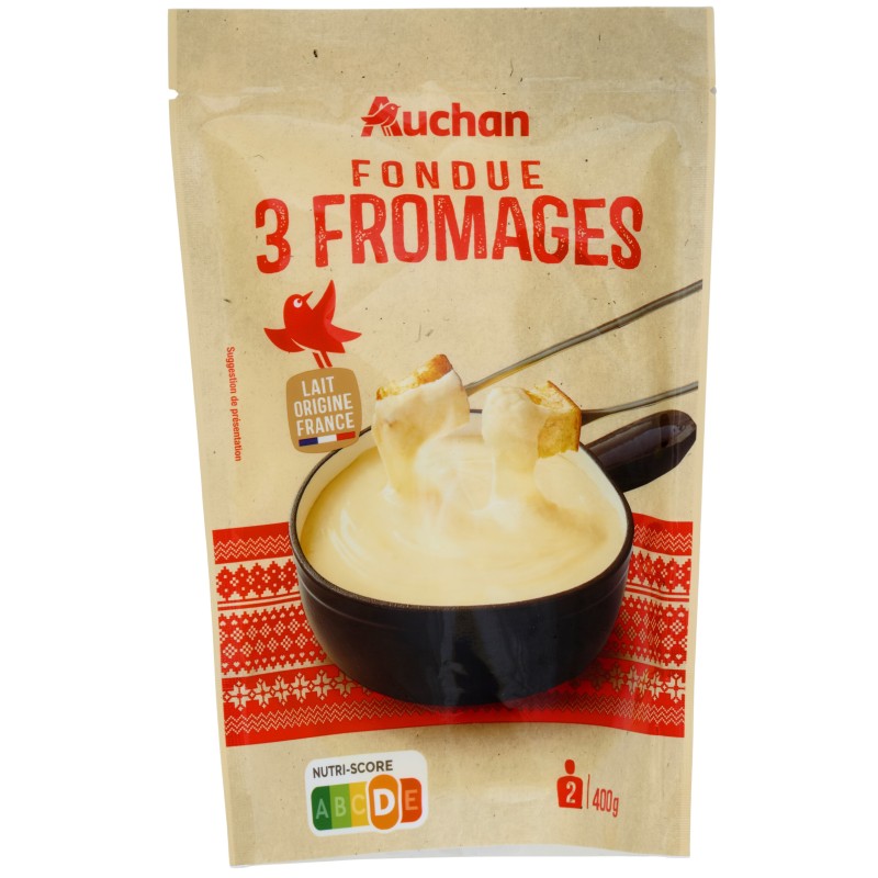 Fondue 3 fromages 400g