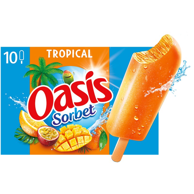 Sorbet Tropical x10 400g