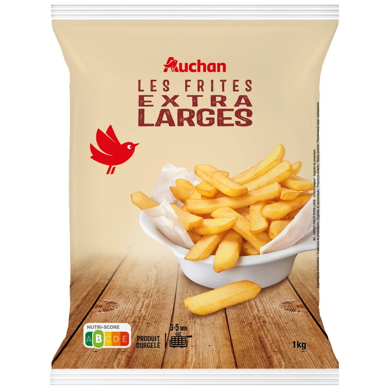 Frites extra larges 1kg