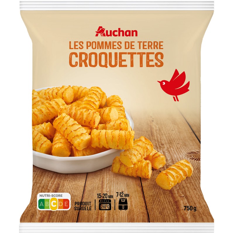 Pommes de terre croquettes 750g