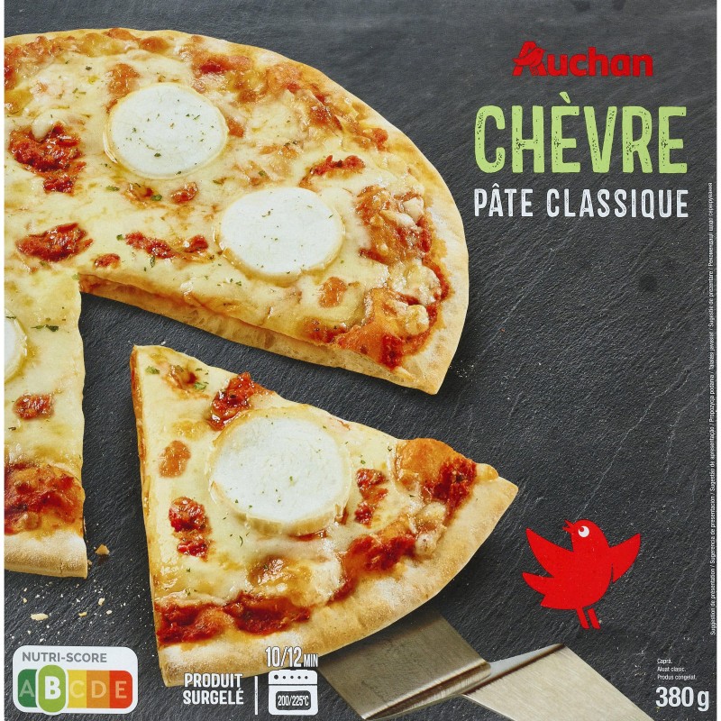 Pizza chèvre cuite sur pierre 380g